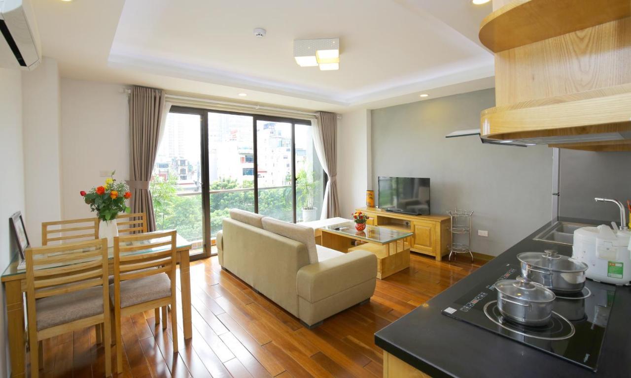 Investland In Truc Bach & Serviced Apartment Hanoi Exteriör bild